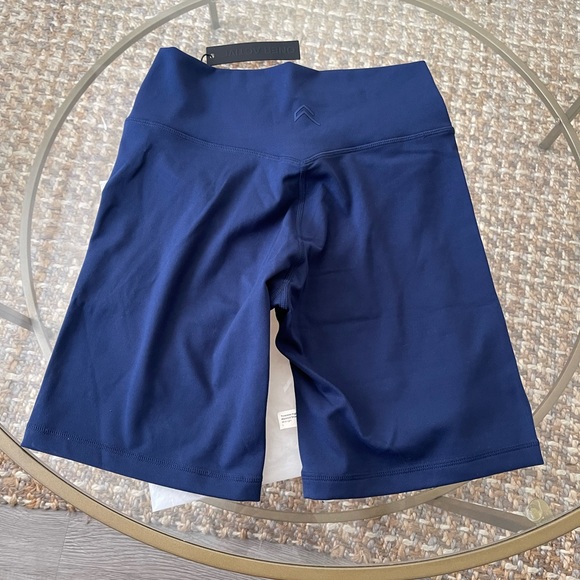 oner active timeless high waisted shorts in midnight - Picture 6 of 8